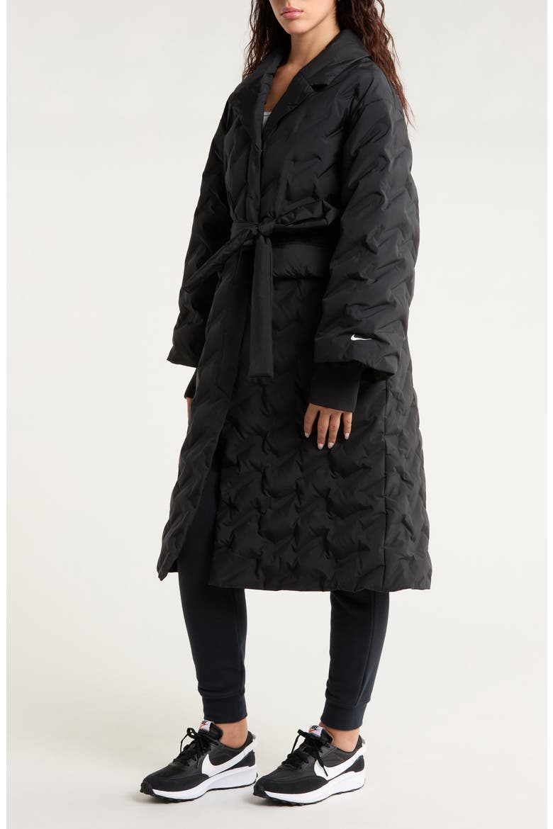 Sportswear Therma-FIT Down Coat, Alternate, color, 010 BLACK/SAIL