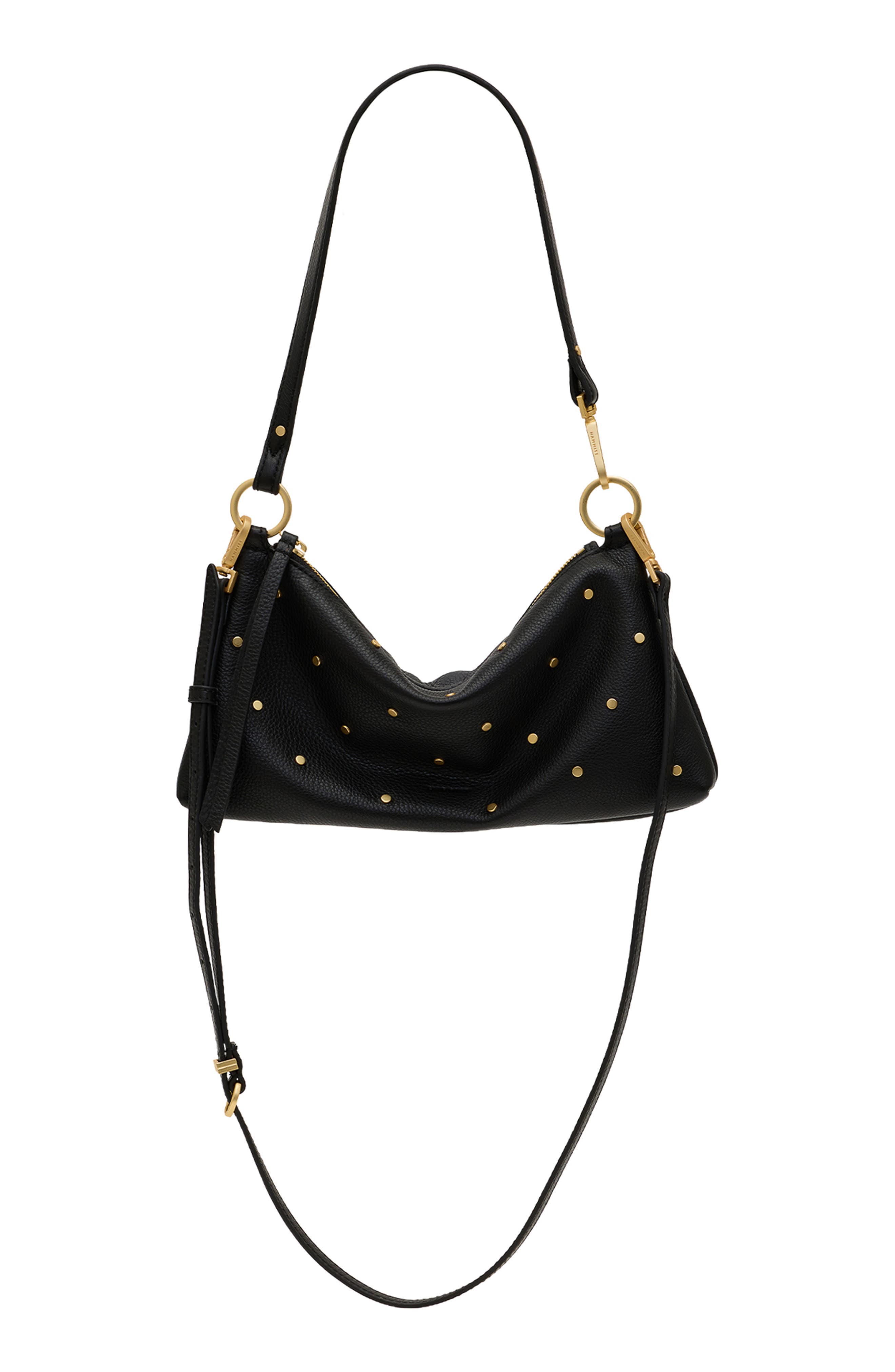 Kyle Leather Hobo, Alternate, color, STARLIGHT/ BRUSHED GOLD
