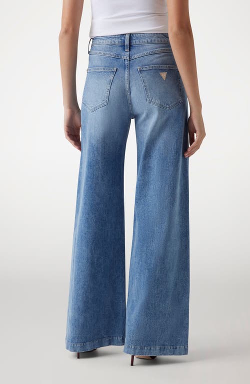 Guess Bellagio High Waist Wide Leg Jeans