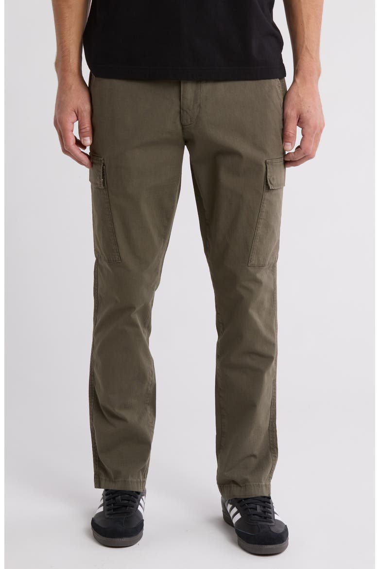 Wells Cargo Jeans, Main, color, SULFUR ARMORY GREEN