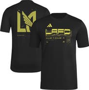 adidas Men's adidas  Black LAFC 2026 Anthem AEROREADY Pregame T-Shirt