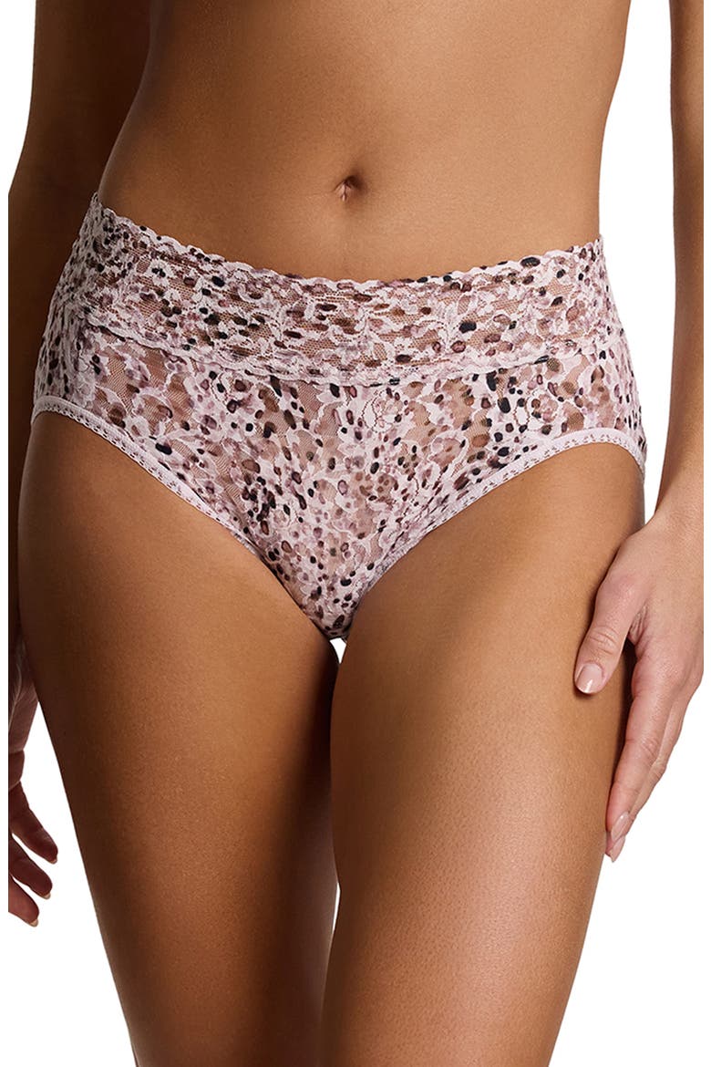 Print Lace Briefs, Main, color, UNCONVENTIONAL