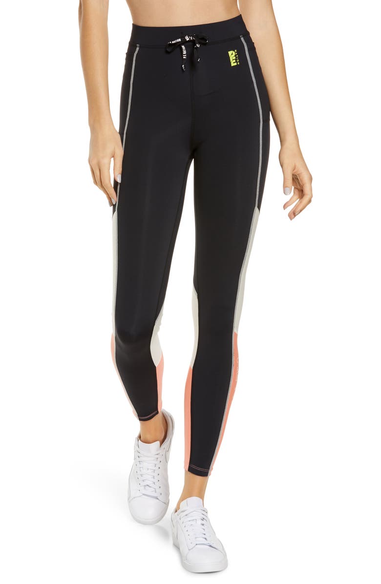 P.E Nation Forward Pass Pocket Leggings, Main, color,