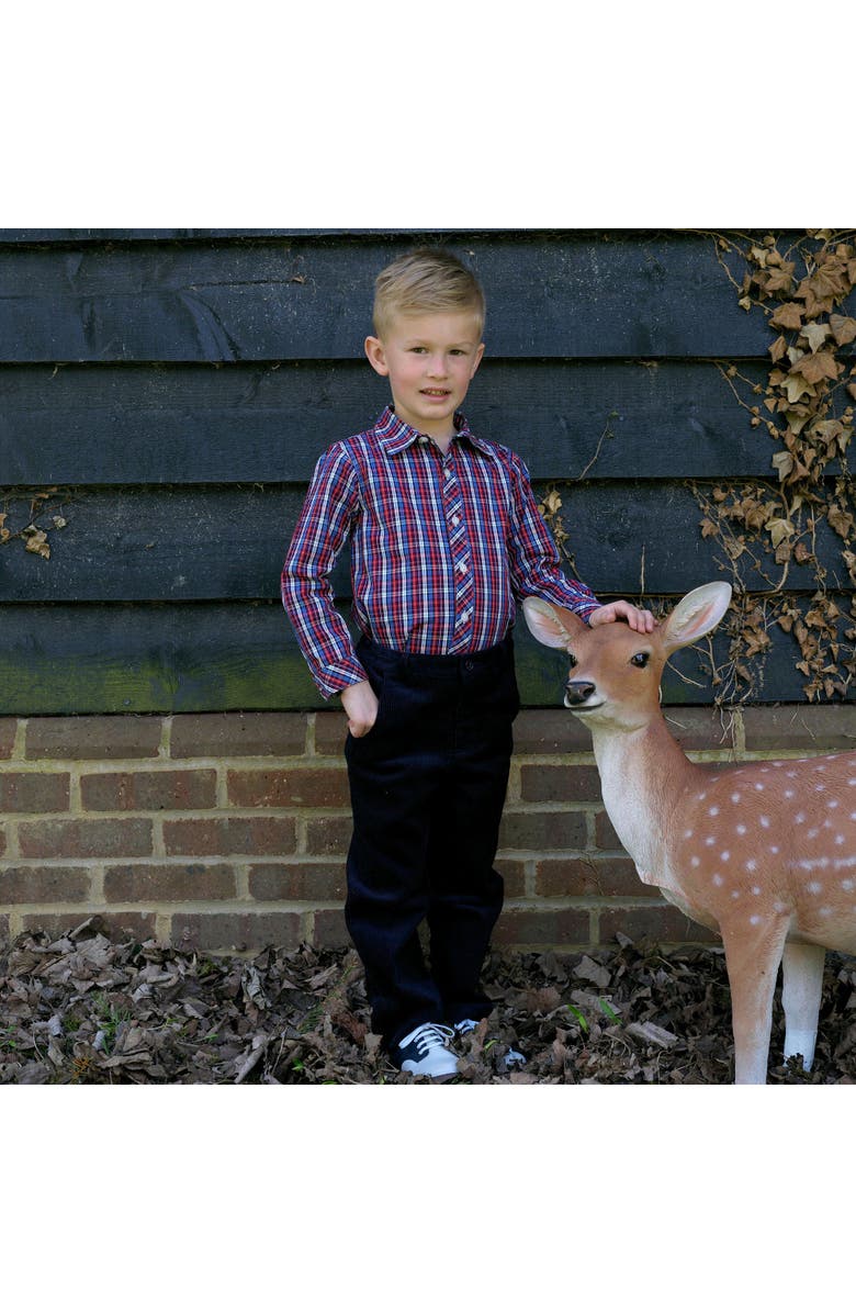 Rachel Riley Check Shirt, Alternate, color, Red