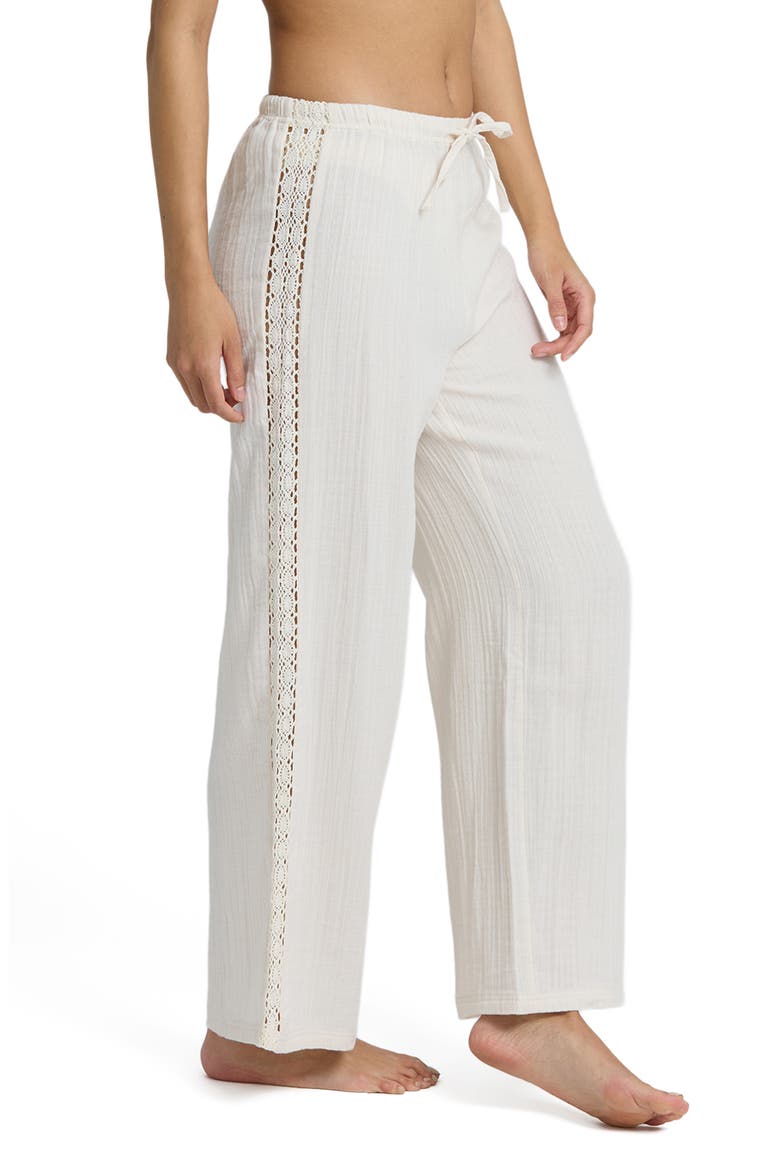 Feelin Fine Cover-Up Pants, Alternate, color, WHITE CAP
