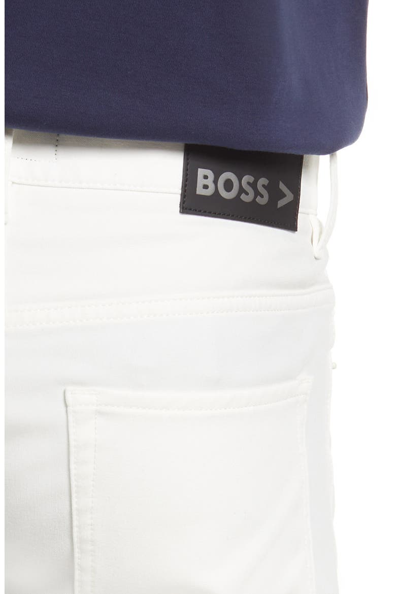 Delaware Slim Fit Five Pocket Pants, Alternate, color, OPEN WHT