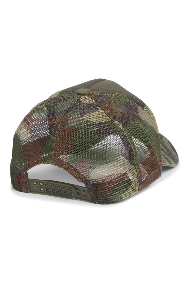 Cool It Cowboy Trucker Hat, Alternate, color, CAMO