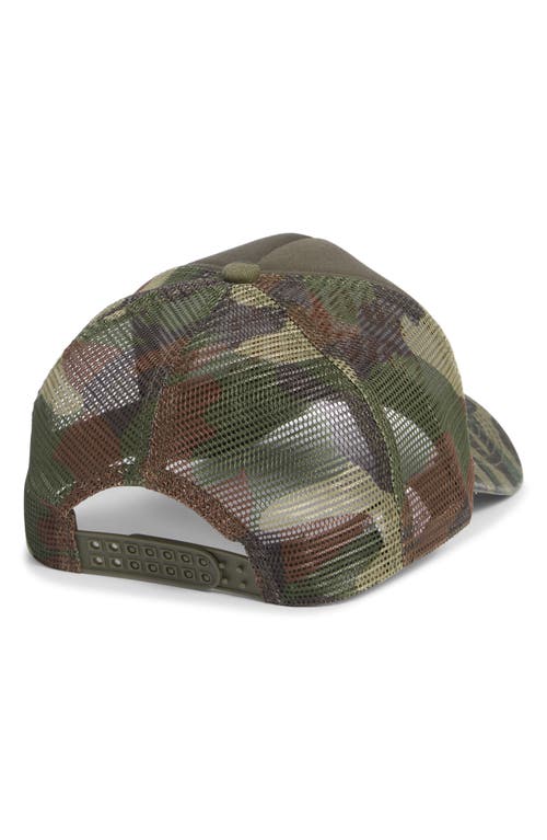 Worn/west Cool It Cowboy Trucker Hat In Green
