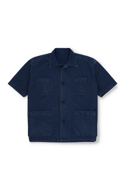 Bohem Denim Short Sleeve Shirt