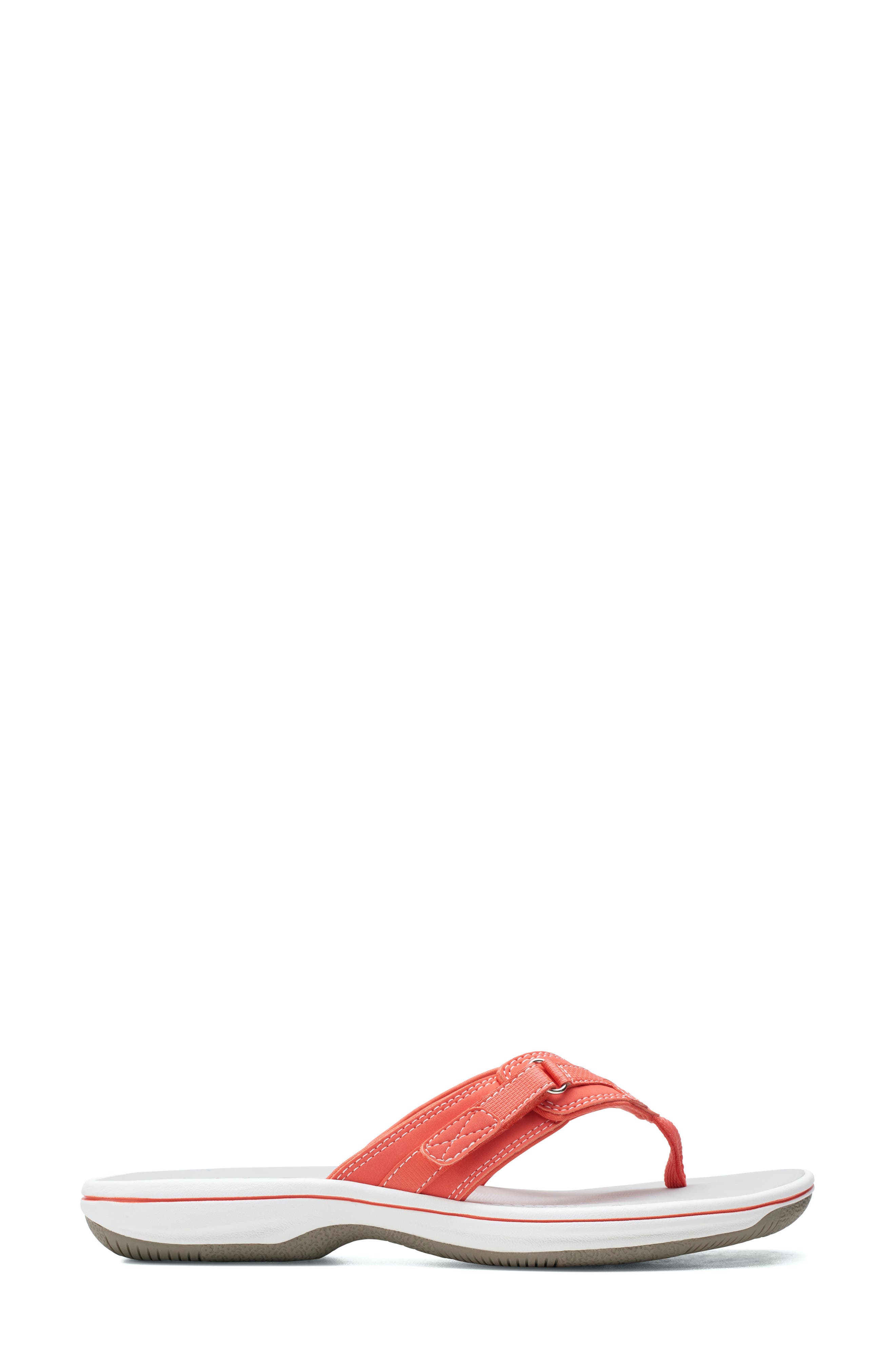 Clarks<sup>®</sup> Breeze Sea Flip Flop Sandal, Alternate, color, Bright Cor
