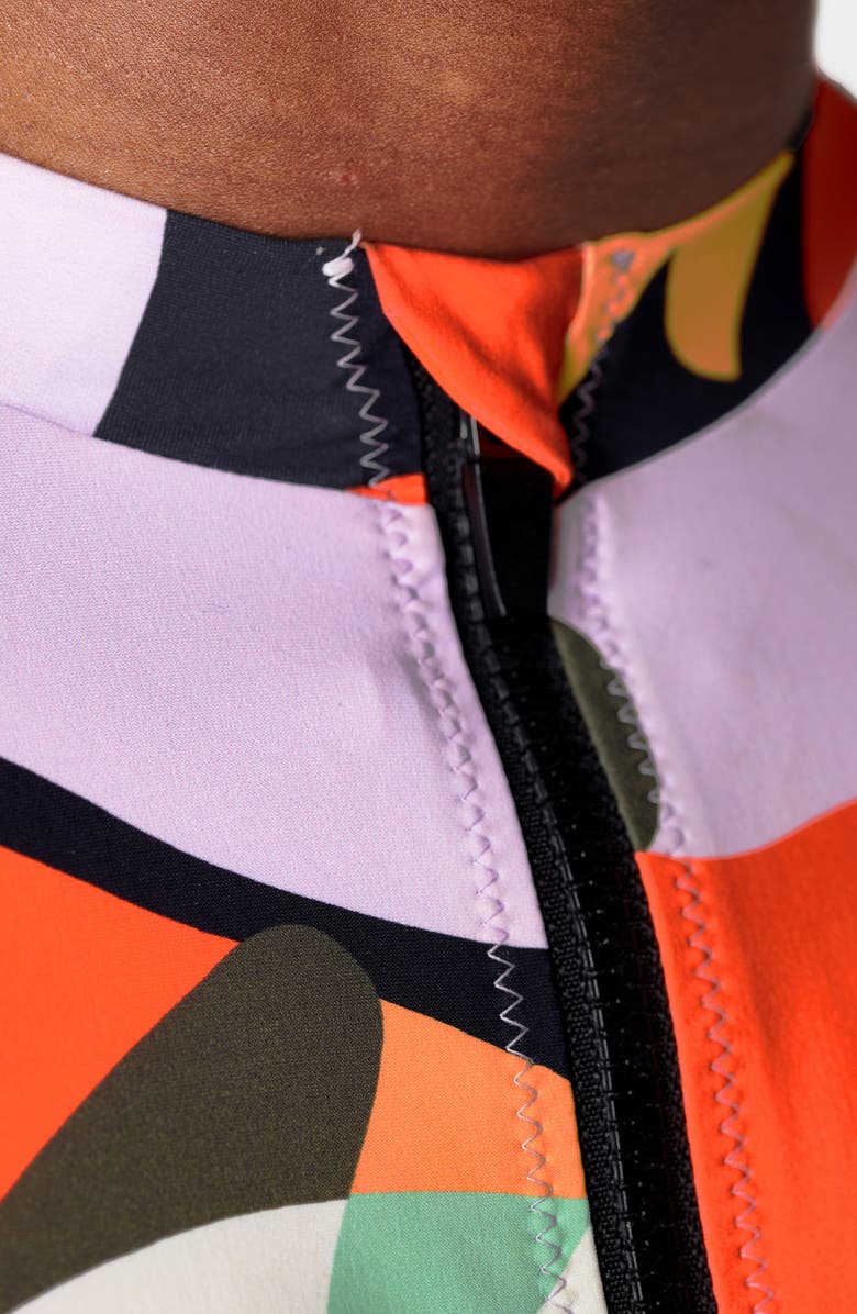 Sweaty Betty Tidal Long Sleeve One-Piece Swimsuit, Alternate, color,