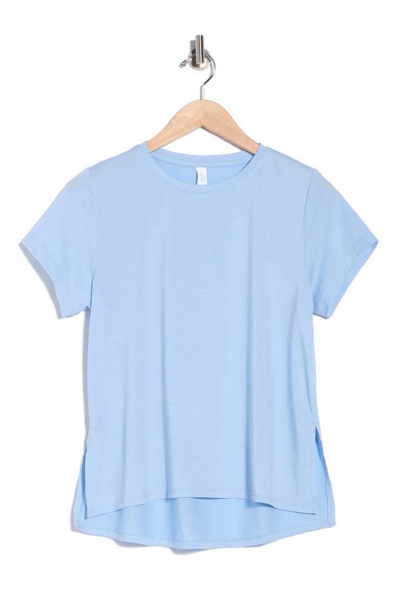 Key Element Activewear T-Shirt, Alternate, color, BLUE THREAD