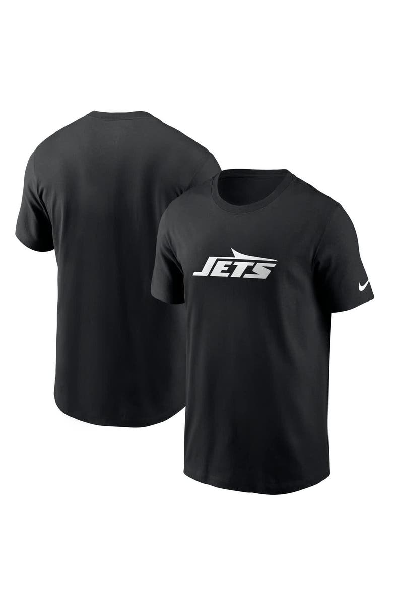 Nike Men's Nike Black New York Jets Primary Logo T-Shirt, Alternate, color, Black