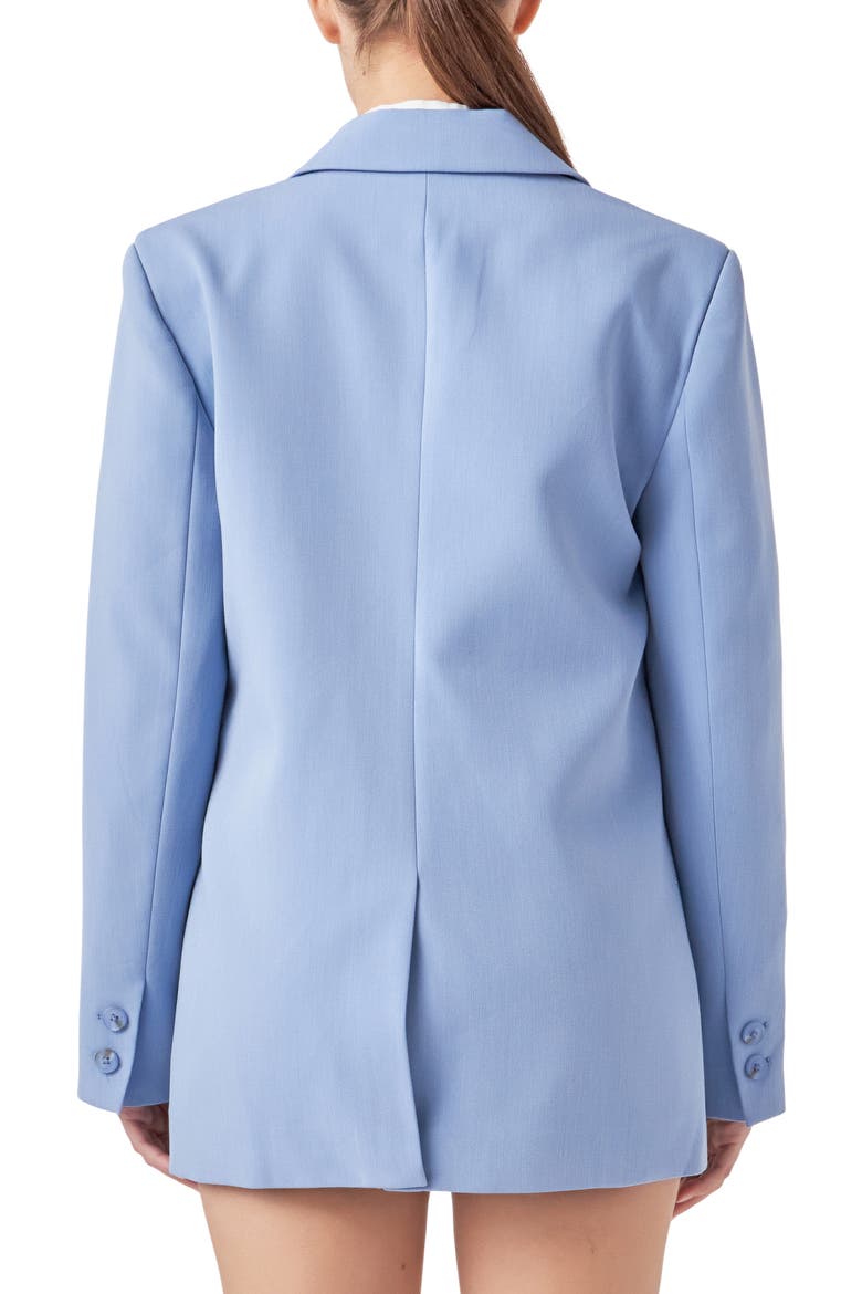 Suit Blazer, Alternate, color, CLEAN BLUE