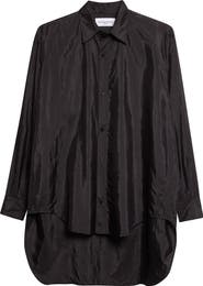 Brandon Maxwell The Keegan Relaxed Boyfriend Button-Up Shirt