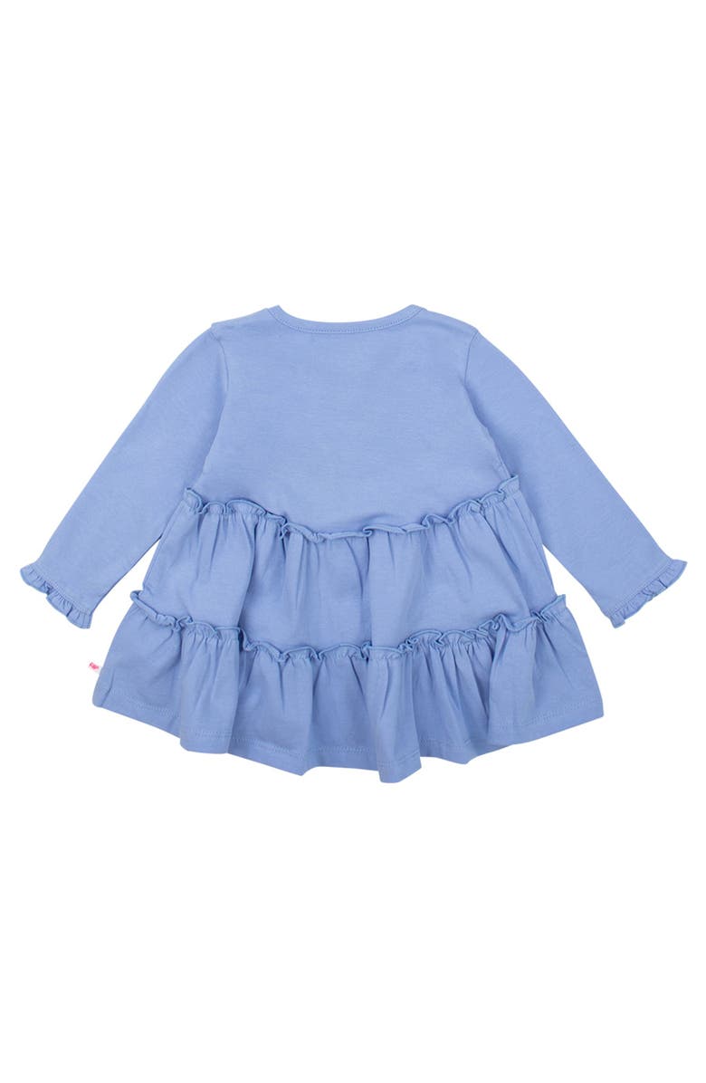 RuffleButts Knit Ruffle Tiered Tunic, Alternate, color, Periwinkle Blue