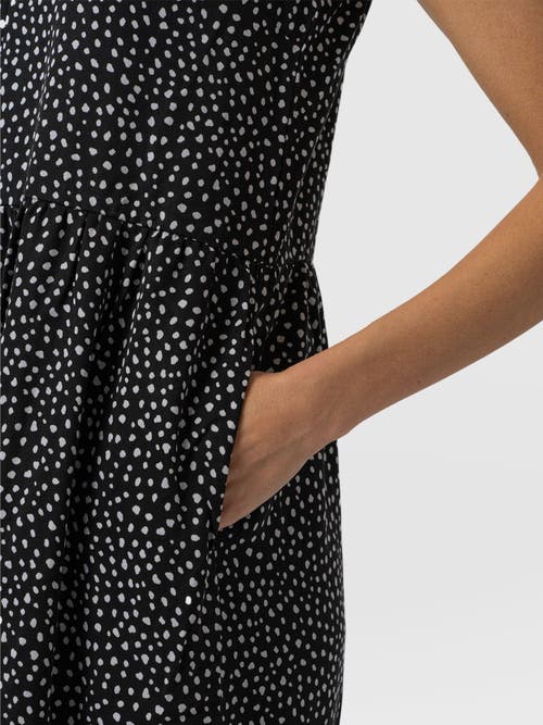 Saint And Sofia Saint + Sofia Greenwich Dress In Black