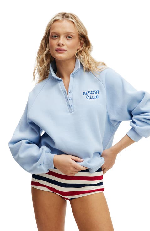 Women's Active Plush Graphic Polo