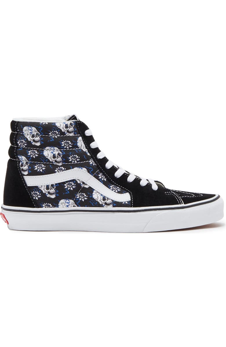 Vans SK8-Hi Skull Lace-Up High Top Sneaker, Alternate, color,