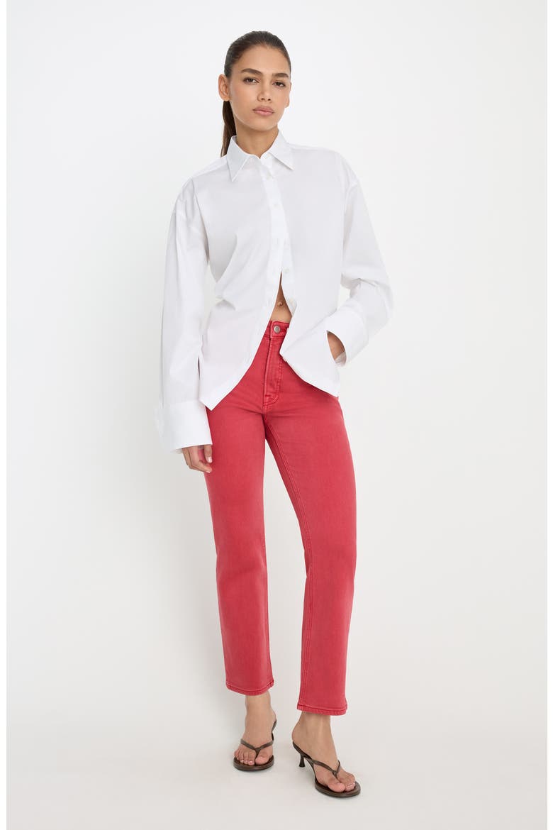 Good Icon Ankle Slim Straight Leg Jeans (Women) | Nordstrom