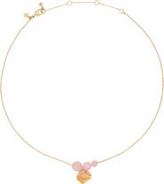 Kate Spade New York blush pendant necklace