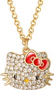 Hello Kitty Pave Crystal Necklace