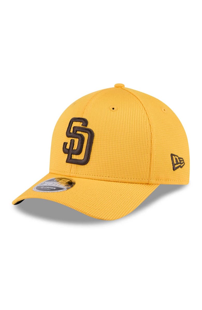 New Era Men's New Era  Gold San Diego Padres 2025 Spring Training 9FORTY Adjustable Hat, Alternate, color, 