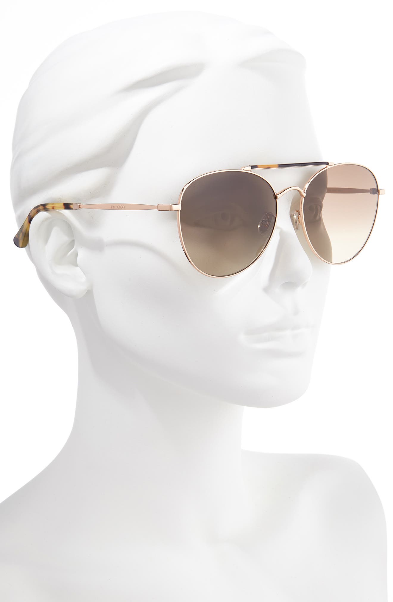 Jimmy Choo Abbie 61mm Aviator Sunglasses (Women) | Nordstromrack