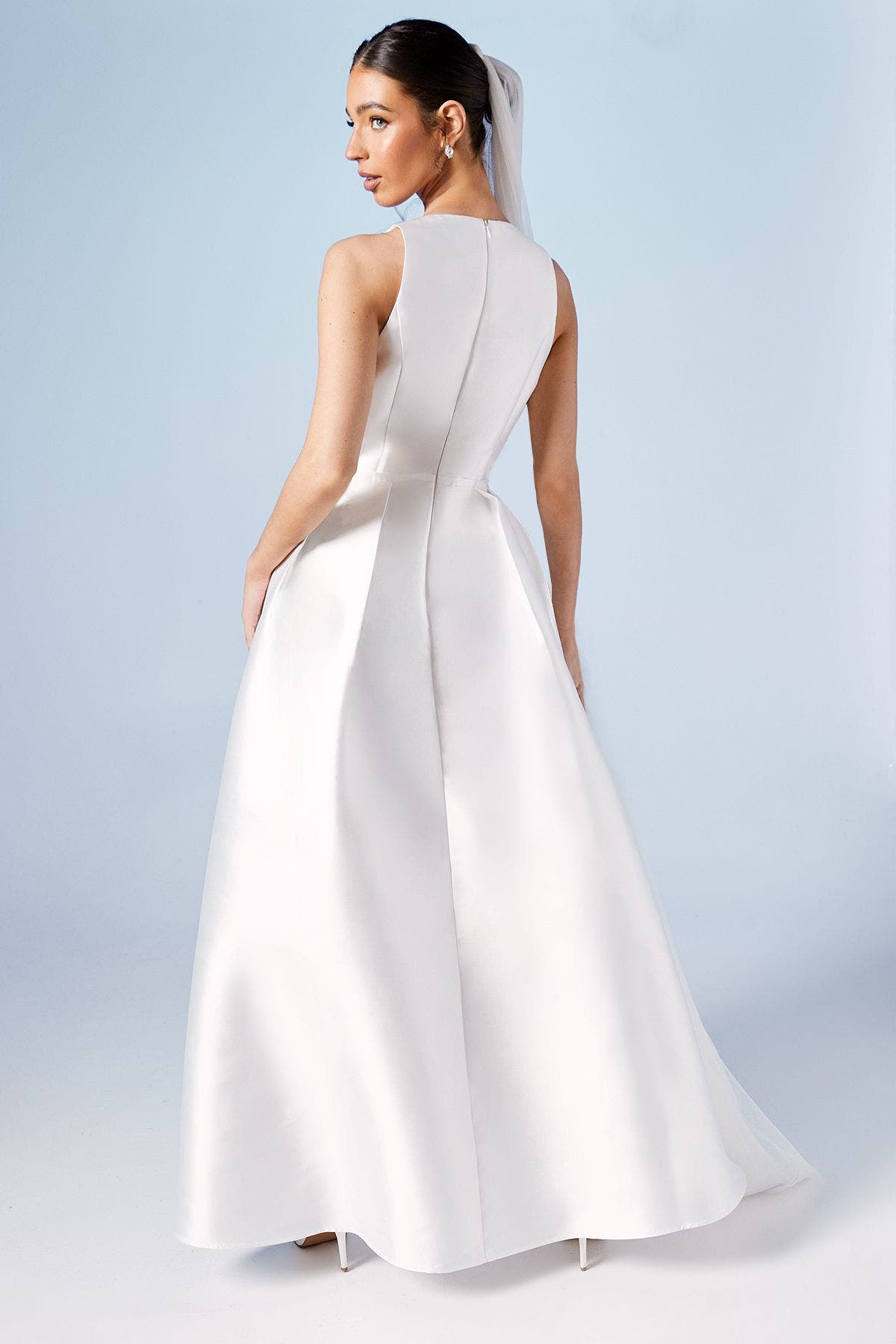 Bow Waist Maxi Wedding - image 2