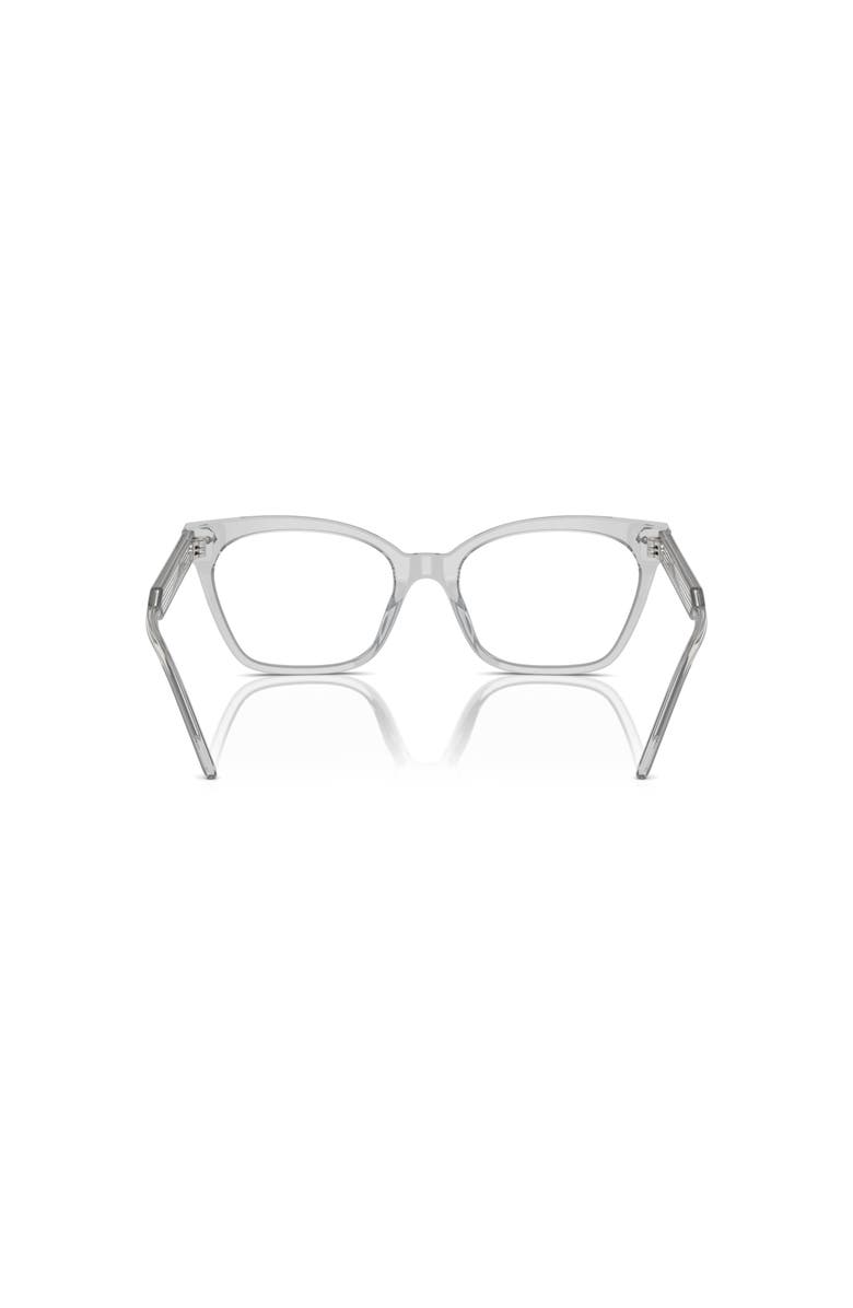 Giorgio Armani 52mm Cat Eye optical glasses, Alternate, color, Grey