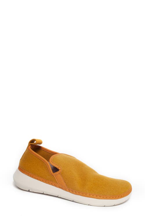 Unity in Diversity Fern Wool Sneaker in Mustard 