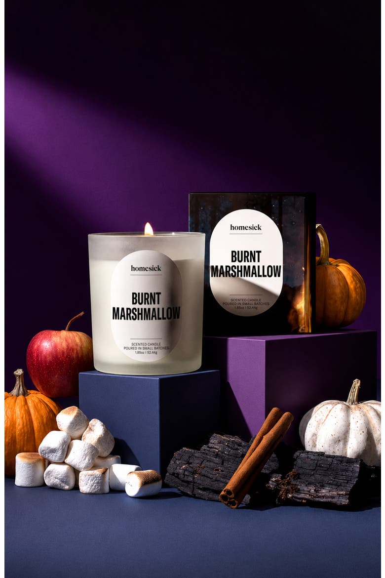 Burnt Marshmallow Candle, Alternate, color, NO COLOR