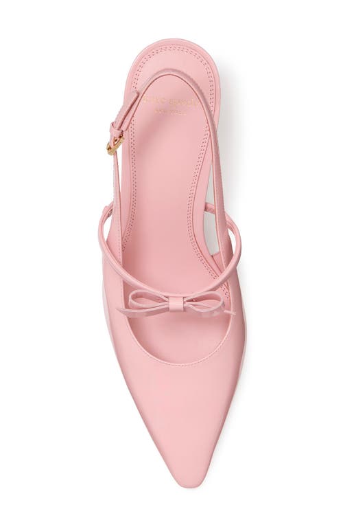 Kate Spade New York Carolina Pointed Toe Slingback Mary Jane Pump In Dogwood Pink