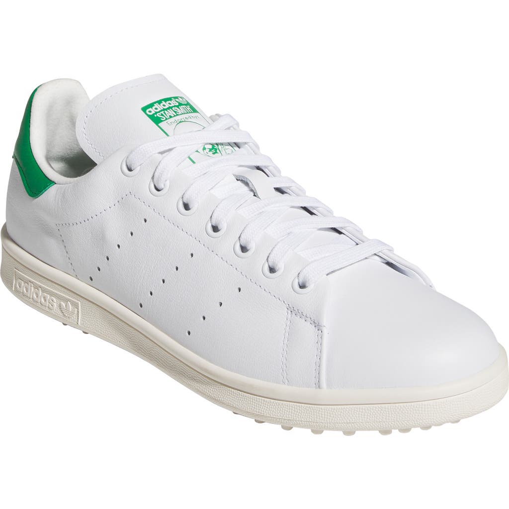 Adidas Originals Stan Smith 80s Low-top Sneakers In Ftwr White/green/off White