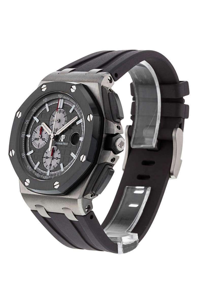 Watchfinder & Co. Audemars Piguet Preowned 2018 Royal Oak Offshore Chronograph Bracelet Watch, 44mm, Alternate, color, 