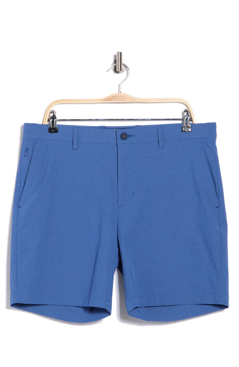 Tommy Bahama Chip Shot IslandZone<sup>®</sup> Stretch Nylon Blend Ripstop Shorts, Main, color, Dockside Blue