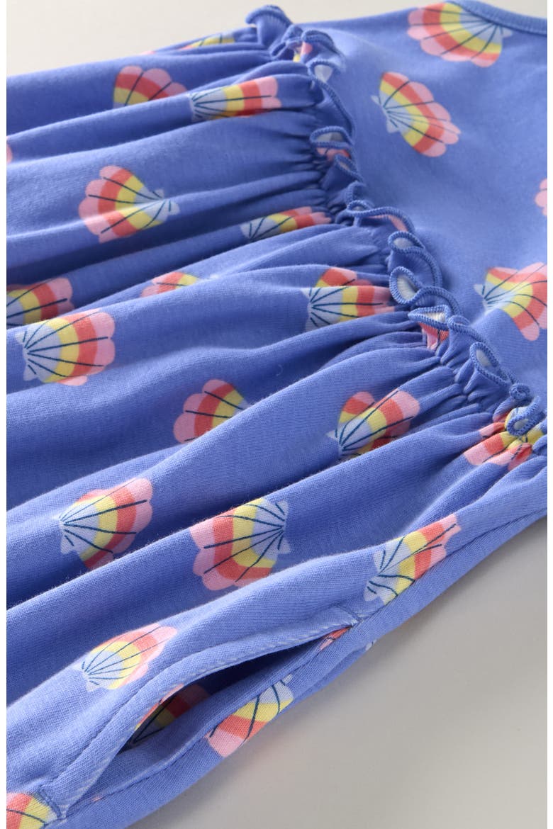 Kids' Print Racerback Dress, Alternate, color, BLUE PERSIA RAINBOW SEASHELLS
