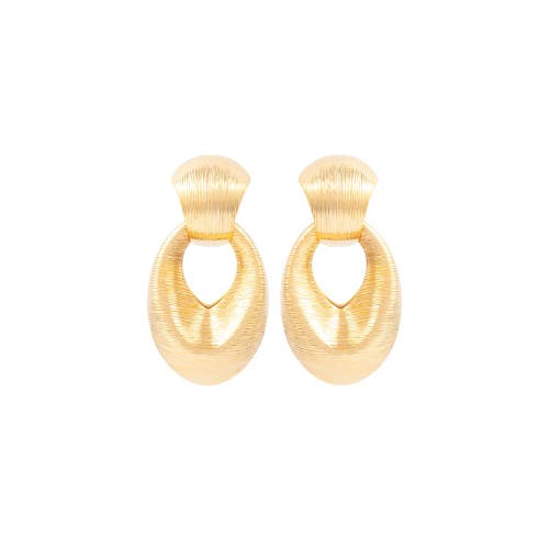 Susan Caplan 1980s Vintage Door Knocker Earrings