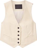 AllSaints Arla Leather Vest