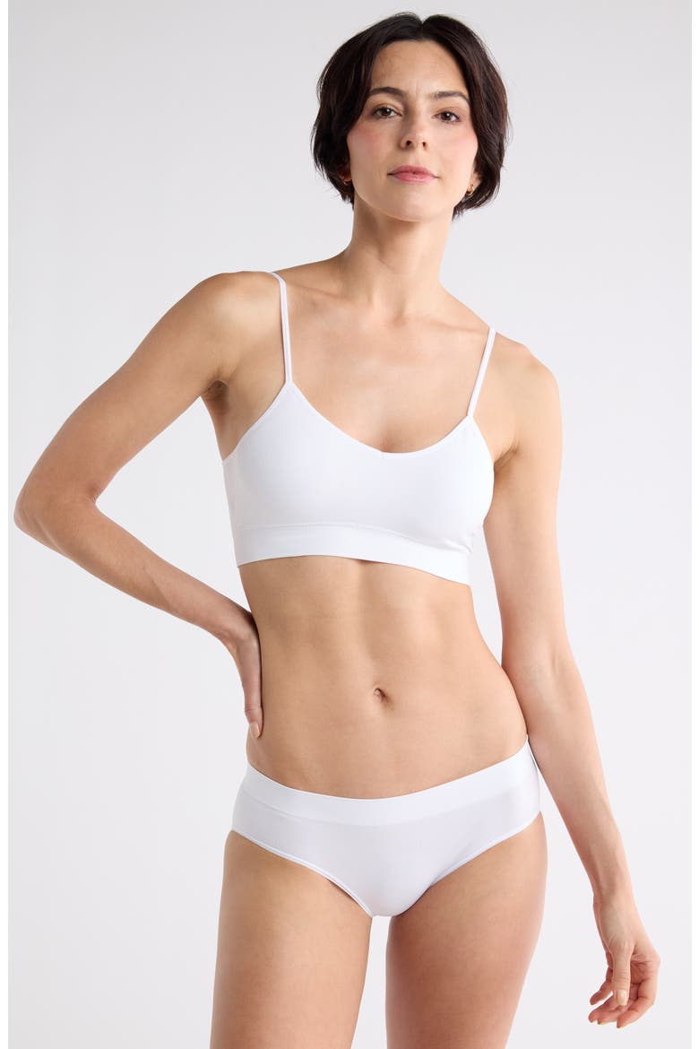 Assorted 3-Pack Everyday Bralettes, Main, color, WHITE MULTI