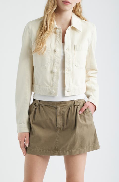 The Crop Denim Jacket