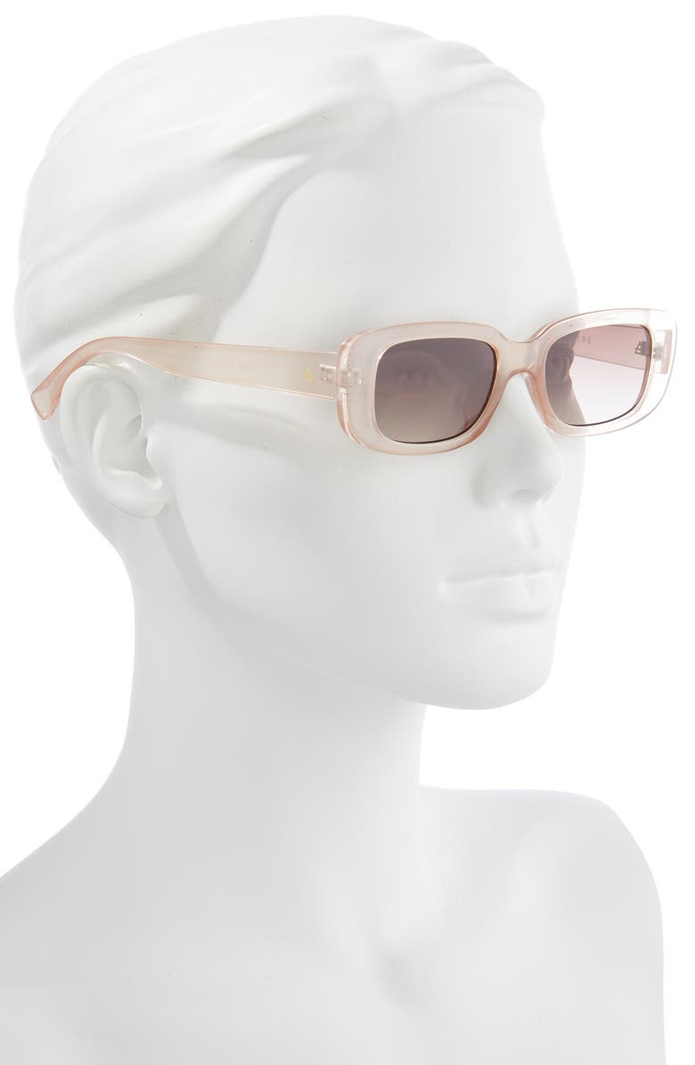 AIRE Ceres 51mm Gradient Rectangular Sunglasses, Alternate, color, 