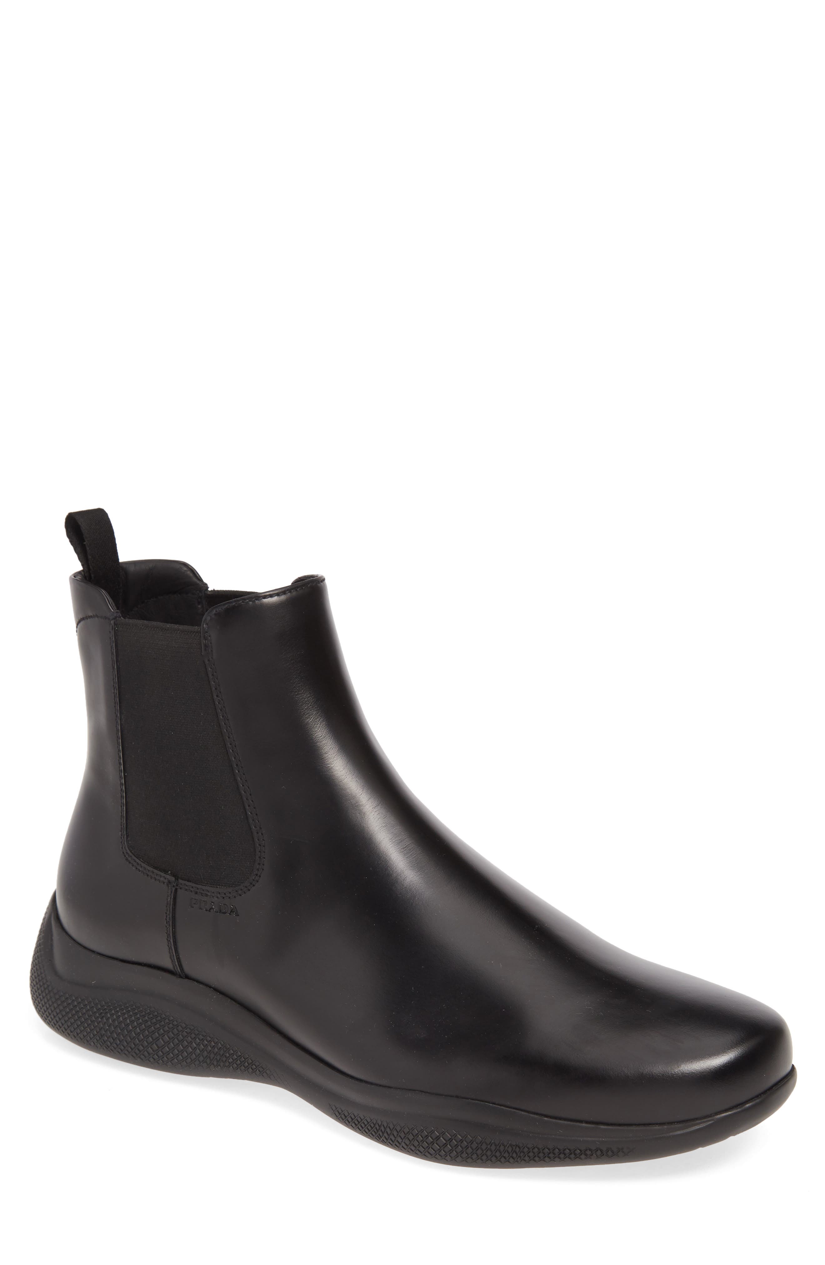 Prada New Toblak Chelsea Boot, Main, color, 