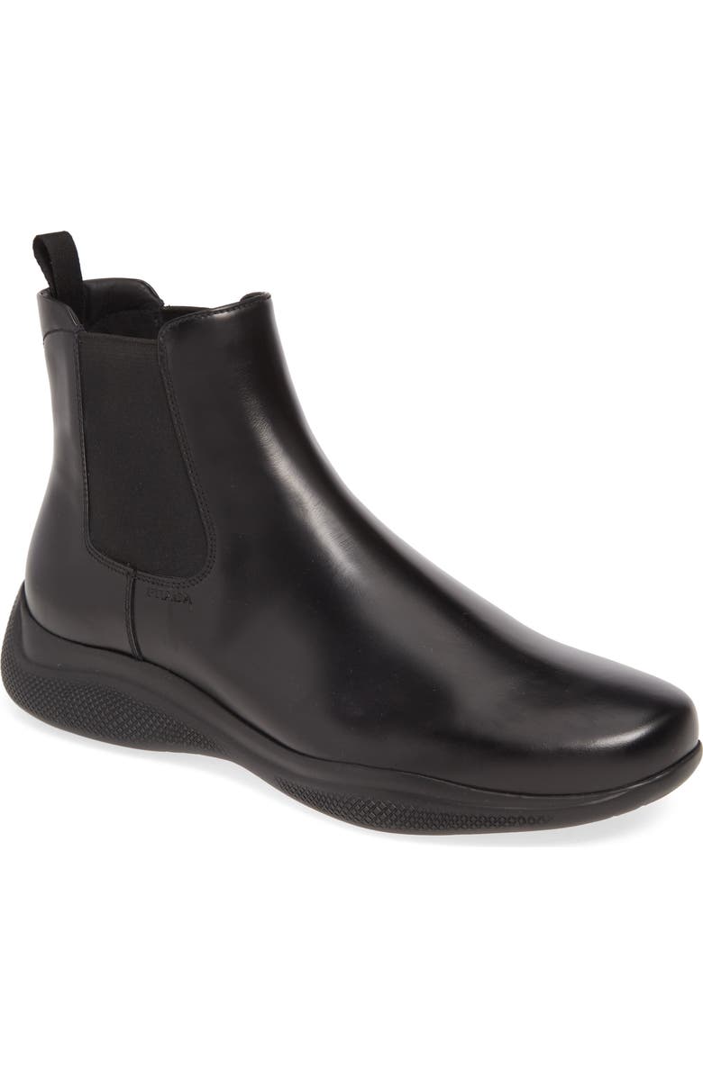 Prada New Toblak Chelsea Boot, Main, color,
