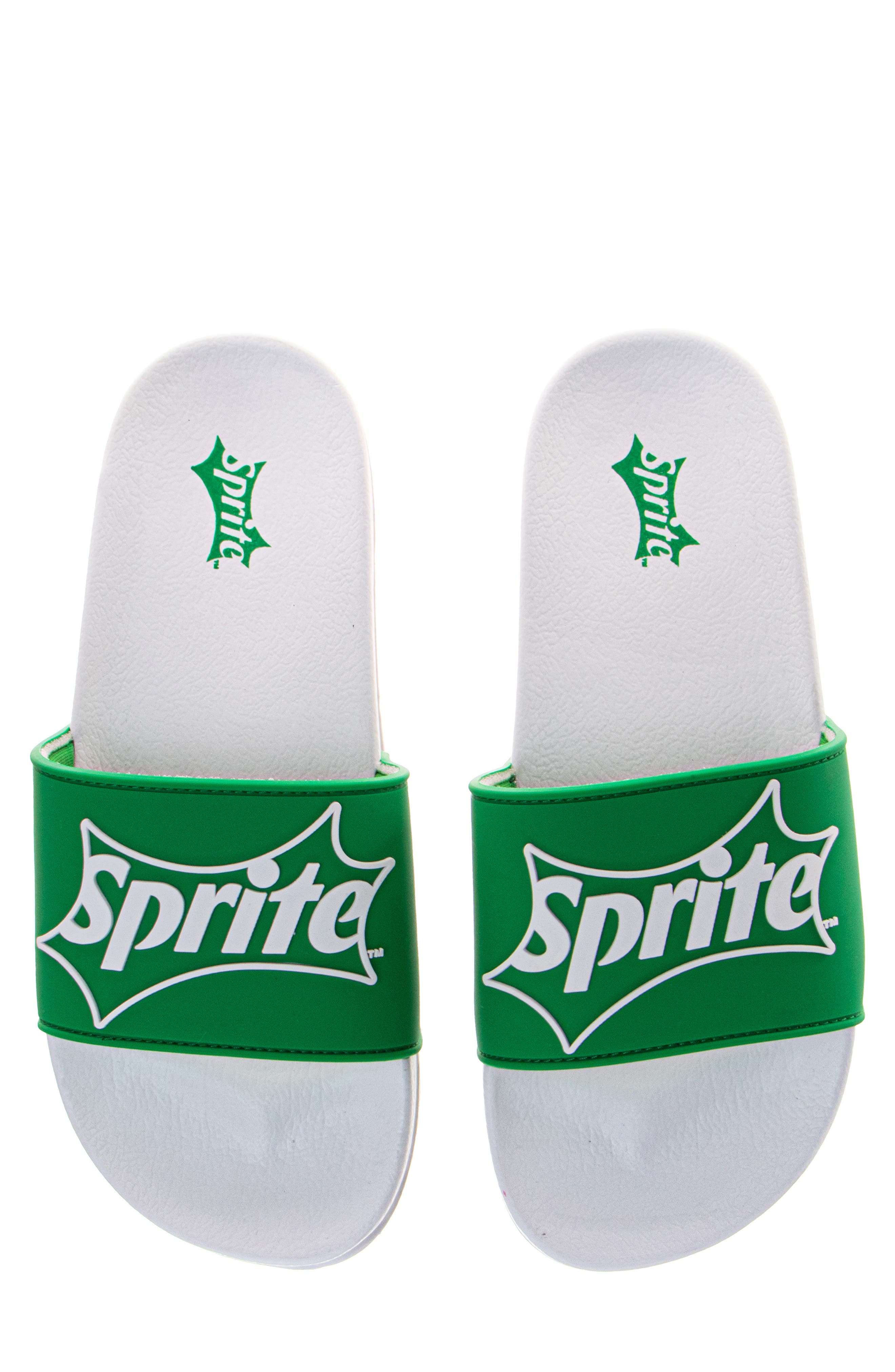 Coca Cola Sprite<sup>®</sup> Slide Sandal, Alternate, color, 