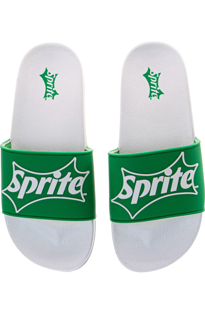 Coca Cola Sprite<sup>®</sup> Slide Sandal, Alternate, color,