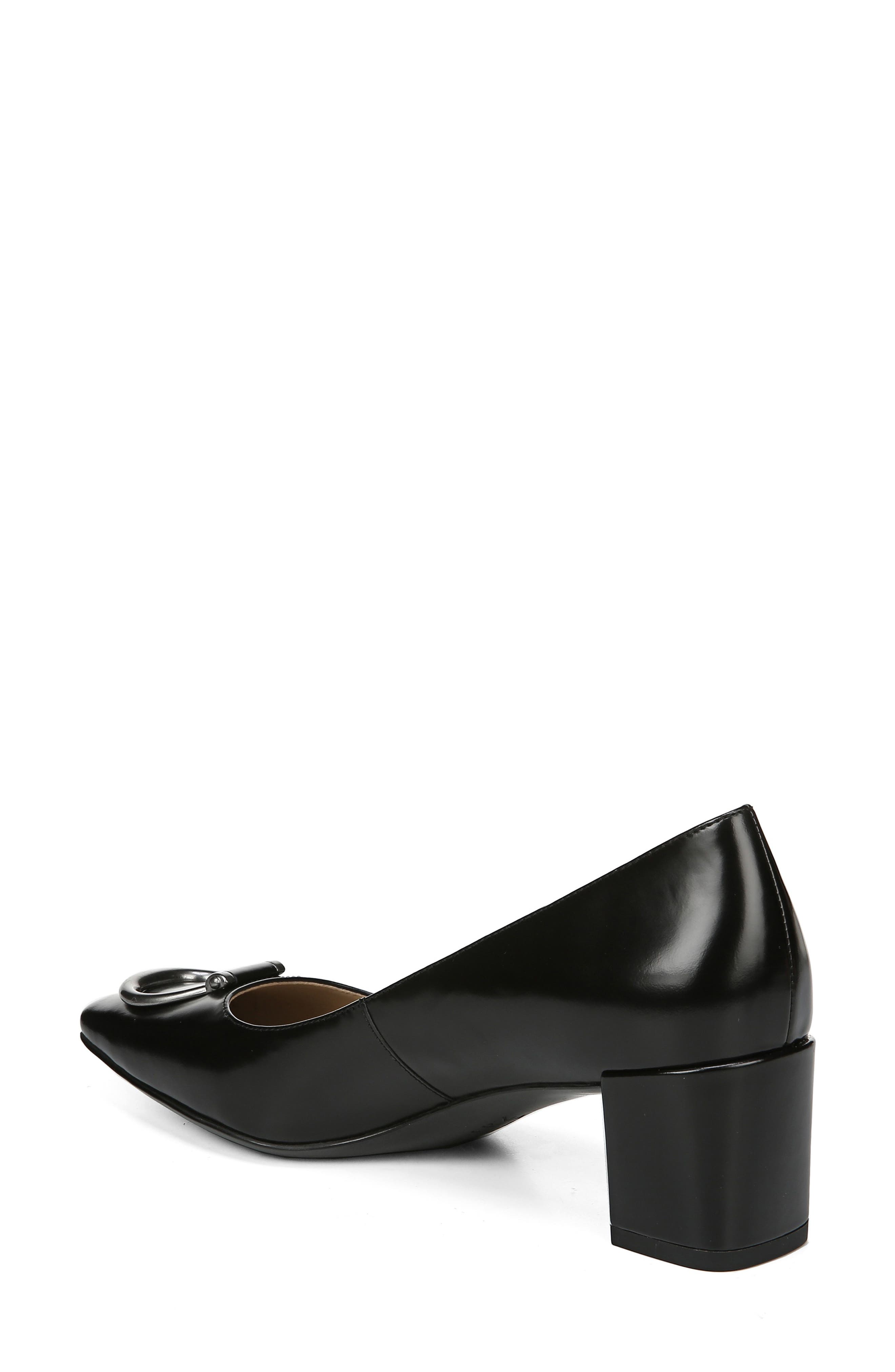 Kalissa Pump, Alternate, color, BLACK BRUSHOFF LEATHER