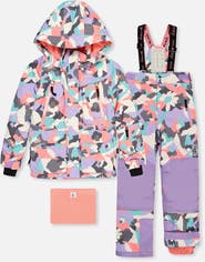 Deux par Deux Teknik Expandable Sleeve Reinforced Jacket & Pants Two Piece Snowsuit