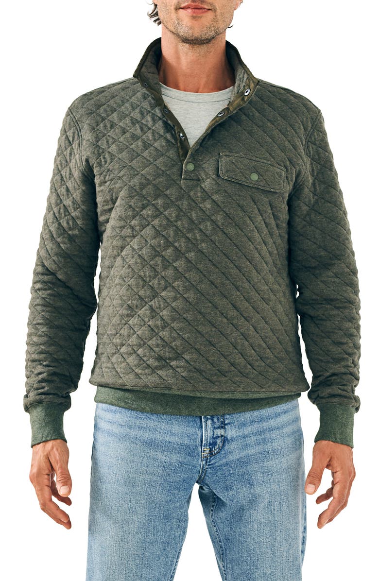 Faherty Epic Fleece Pullover, Main, color, 