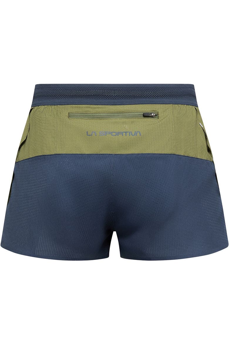Pure 3In Short - Women's, Alternate, color, Cypress/Night Sky